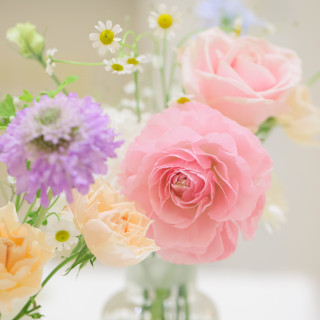 ゲストテーブル装花
