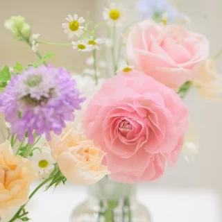 ゲストテーブル装花