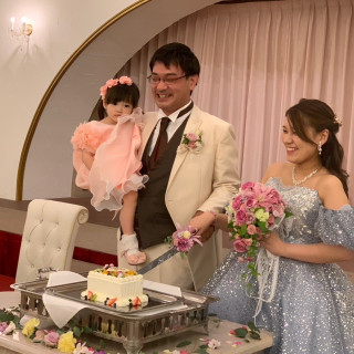 ケーキ入刀