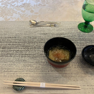 試食の米茄子の鴫炊き。