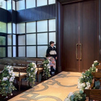 入場前