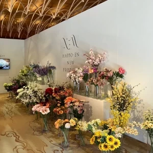 装花展示コーナー。|740007さんの八芳園の写真(2441257)
