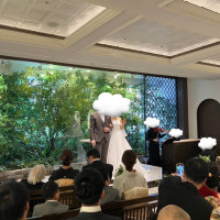 人前式でアットホームな雰囲気でした。