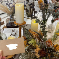 ロビーのお花