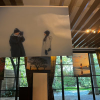 写真展。自分たちで印刷発注、設営しました。