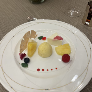 コース料理のデザート。|740126さんのアルシオーネ・コート佐野の写真(2387706)