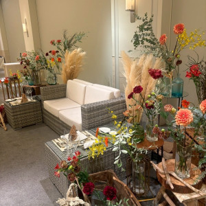 新郎新婦のソファー式|740136さんのHOTEL GREGES(オテルグレージュ)の写真(2559249)