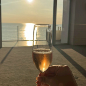 披露宴会場から見渡せる景色|740136さんのHOTEL GREGES（オテルグレージュ）の写真(2559244)