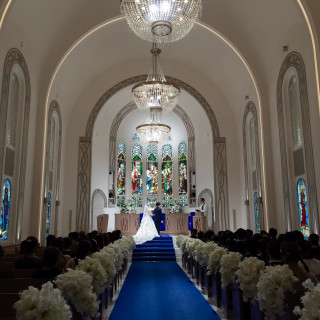 披露宴にて式場のカメラマンに撮ってもらった写真