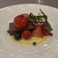 デザートのケーキ