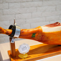 ウェルカムパーティーの生ハム