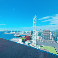 親族控室からの景色