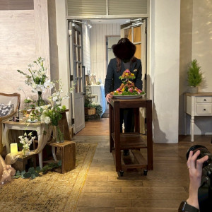 ケーキではなくからあげバイトでした|740235さんのthe Terraceの写真(2457320)