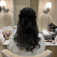 披露宴のヘアメイク