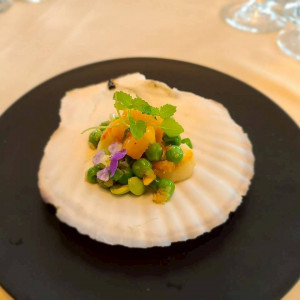 1番初めのお料理です|740468さんのIRIS WATER TERRACE AYAMEIKE(イリスウォーターテラスあやめ池)の写真(2530788)