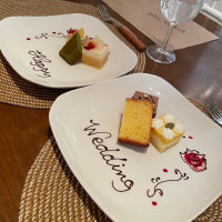 試食なのに、とても可愛くデコレーションしていただきました。