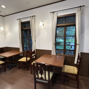 マスキングテープを使えば、壁に装飾ができるとのことです。|740506さんのフェリーチェガーデン 日比谷の写真(2543486)