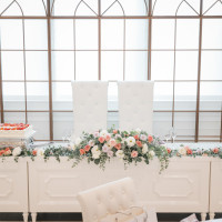 披露宴会場の雰囲気です。