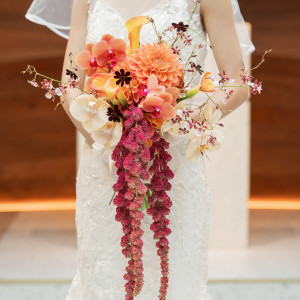 お気に入りのブーケ|740532さんの麻布迎賓館/テイクアンドギヴ・ニーズウェディングの写真(2564714)