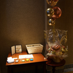 スタッフが配置してくれました。|740559さんのプリムローズ/FIVESTAR WEDDINGの写真(2469862)