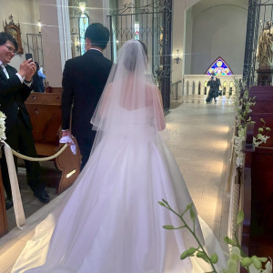 バージンロード✨|740559さんのプリムローズ/FIVESTAR WEDDINGの写真(2469876)
