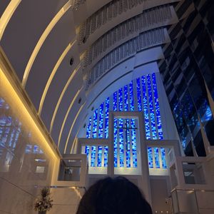 青色のチャペル|740702さんのノートルダム神戸/FIVESTAR WEDDINGの写真(2677521)