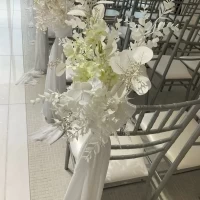 挙式会場お花
