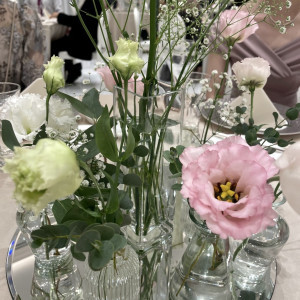 テーブル装花|740726さんのアルカンシエル南青山(アルカンシエルグループ)の写真(2546735)
