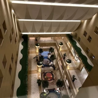 ロビーを上から