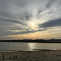 敷地内に海