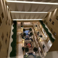 ロビーを上から