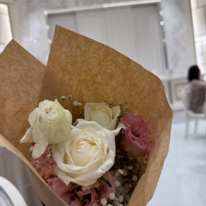 持ち帰りする花|740798さんのアルカンシエル南青山(アルカンシエルグループ)の写真(2544640)