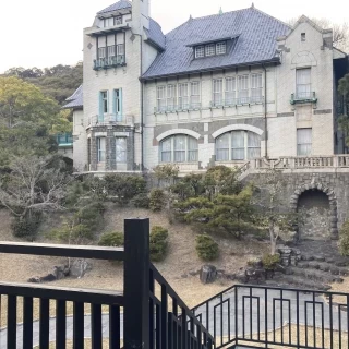 チャペル入り口からの景色
