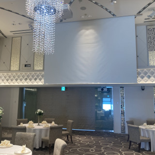 披露宴会場1
スクリーン