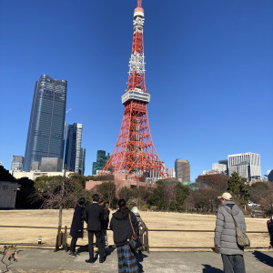 庭(東京タワーの前で集合写真がとれる)|740862さんのザ・プリンス パークタワー東京の写真(2391124)