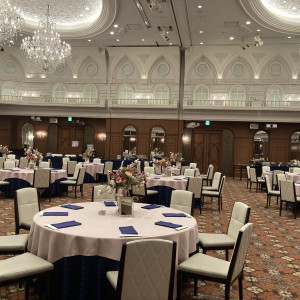 披露宴会場3
1番大きな会場|740862さんのセントパトリック・チャーチ／ロイヤルホールヨコハマの写真(2392790)