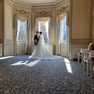 貴賓館内を前撮り撮影できます