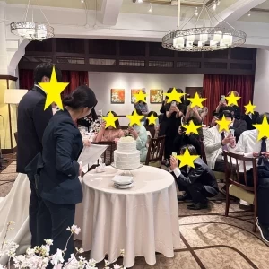 会場、ケーキカット|740967さんのフォーチュンガーデン京都（FORTUNE GARDEN KYOTO）の写真(2393949)