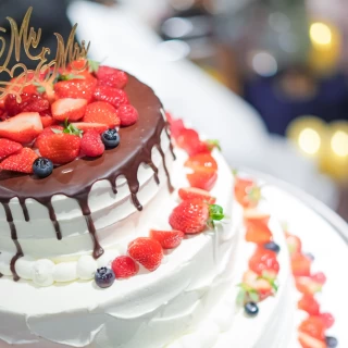 バレンタイン仕様！クリームが甘すぎず美味しかった！