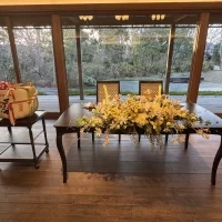 新郎新婦の背景