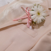 新郎装花