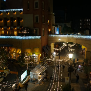 施設全体図　夜景1|741110さんのCITTA' WEDDING  （LA CITTADELLA内)の写真(2420437)