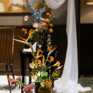 上から布を垂らしてもらいました|741166さんのTHE CONDER HOUSE（ザ・コンダーハウス）の写真(2554666)