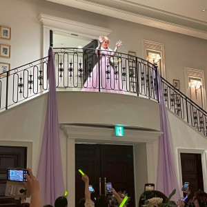 大階段|741176さんのアーセンティア迎賓館(静岡)/テイクアンドギヴ・ニーズウェディングの写真(2554249)