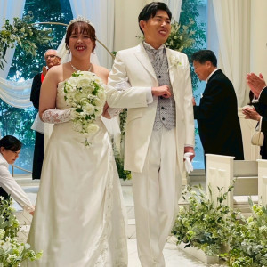 退場シーン|741176さんのアーセンティア迎賓館（静岡）/テイクアンドギヴ・ニーズウェディングの写真(2554250)