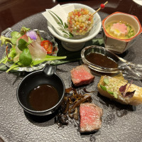 和洋折衷なメニューでどれもとてもおいしかったです