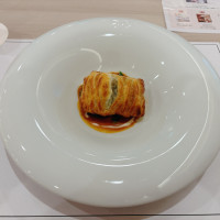 試食の魚料理