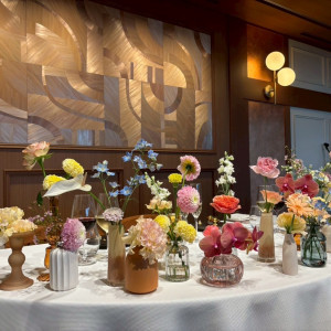 装花|741345さんのザ マークグランドホテル（THE MARK GRAND HOTEL）の写真(2508534)