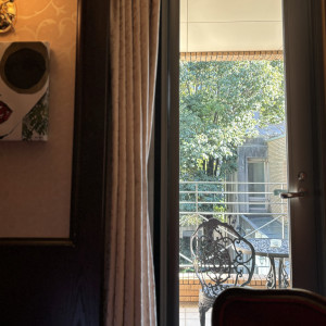 お庭が見えました。|741346さんの青山エリュシオンハウスの写真(2398574)