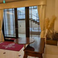 ガーデンと披露宴会場の入り口